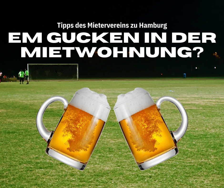 EM gucken in der Mietwohnung